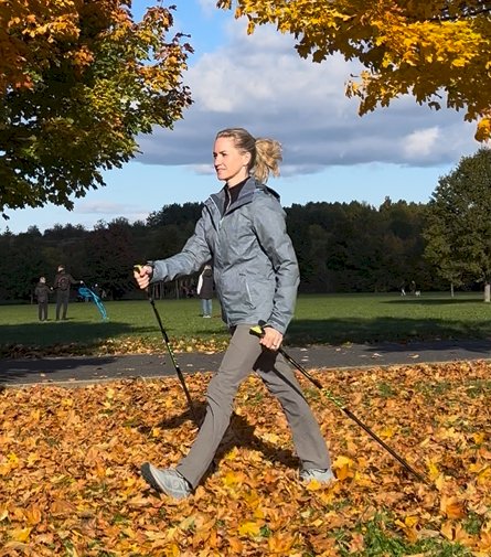 Výuka základů techniky Nordic Walking, PRAHA